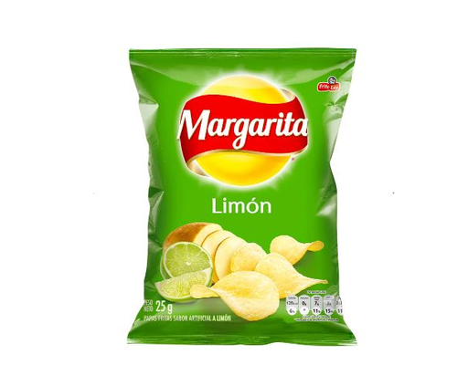 Papas Margarita Limon 25 g